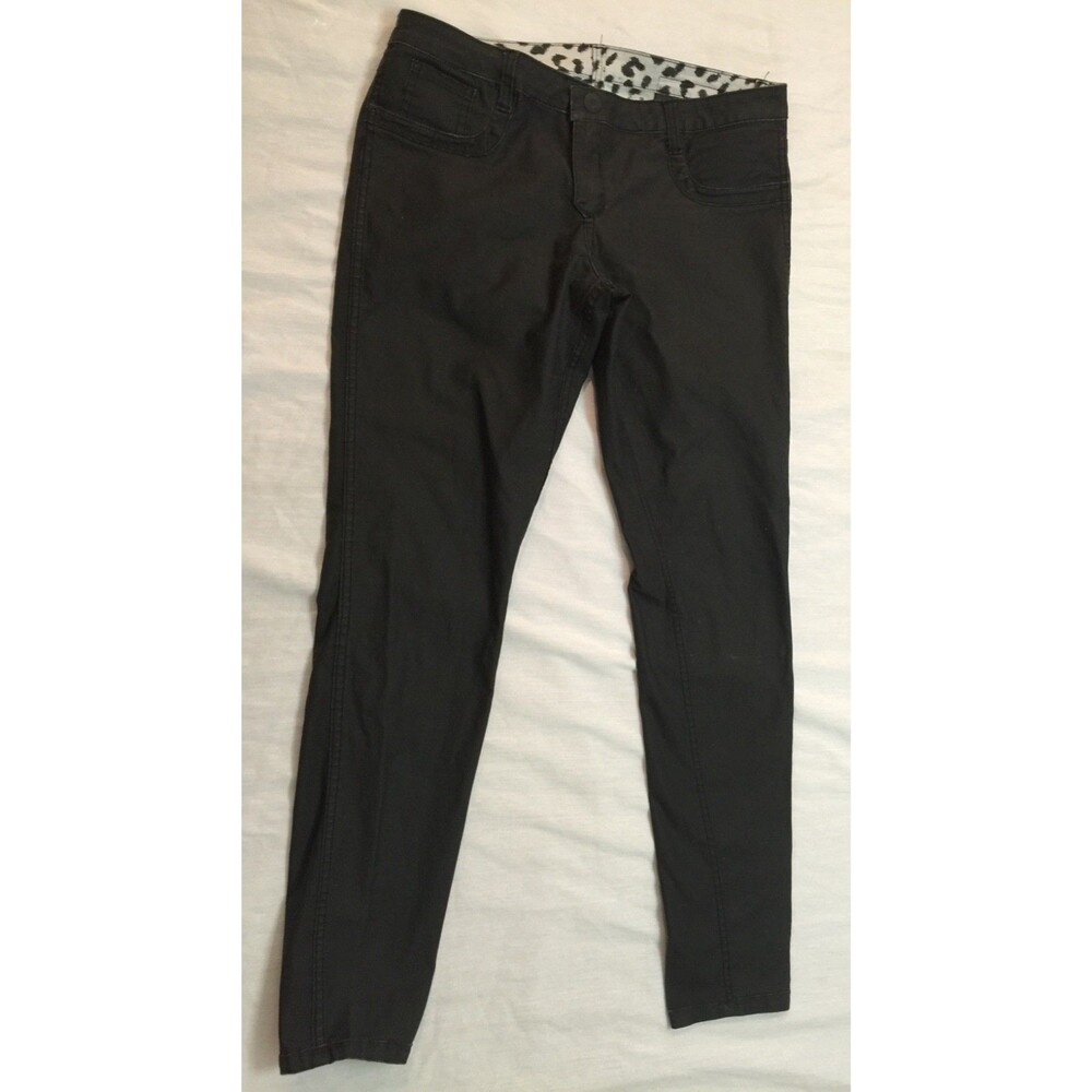 HURLEY WOMENS REVERSIBLE SKINNY PANTS WAIST 32IN